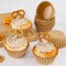 150 Natural Cupcake Liners – Heavy-Duty Grease-Resistant Muffin & Baking Cups, Easy-Peel